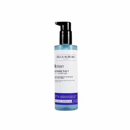 Gel Micelar Bella Aurora Bclean 3 în 1 pentru Piele Sensibilă 200ml