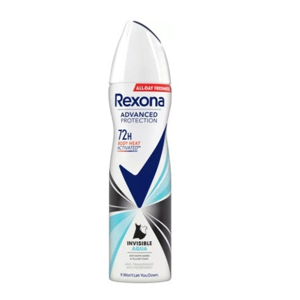 Deodorant Spray Rexona Nonstop Protection Invisible Aqua, 150 ml