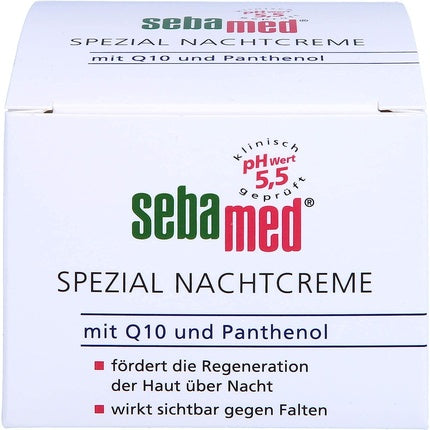 Cremă de față, Sebamed, cu Q10 și Panthenol, 50ml