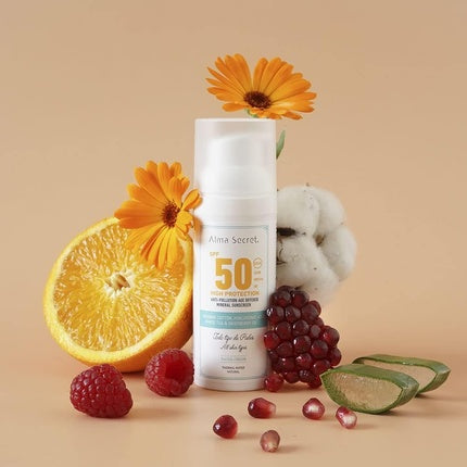 Crema Facială Alma Secret High Protection SPF 50, 50ml