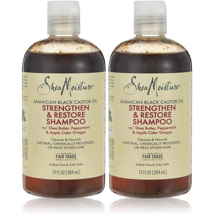 Șampon Shea Moisture Jamaican Black Castor Oil Strengthen & Restore, 384ml