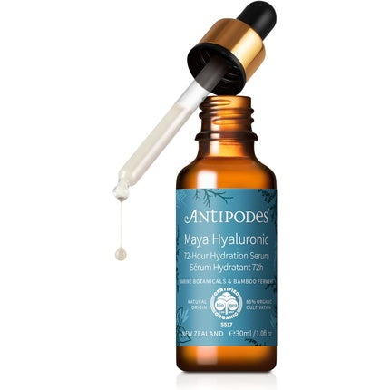 Ser hidratant Antipodes Maya, alge marine, 30ml