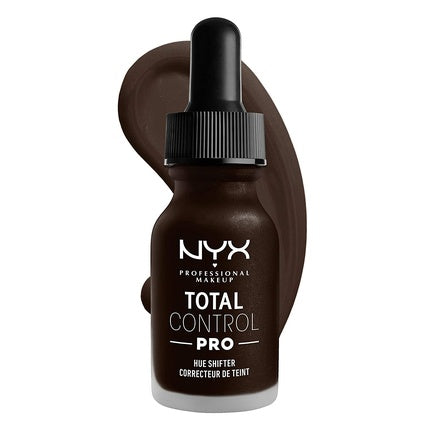 Fond de ten cu picurator NYX Professional Makeup Total Control Pro Drop Foundation Hue Shifter - Dark