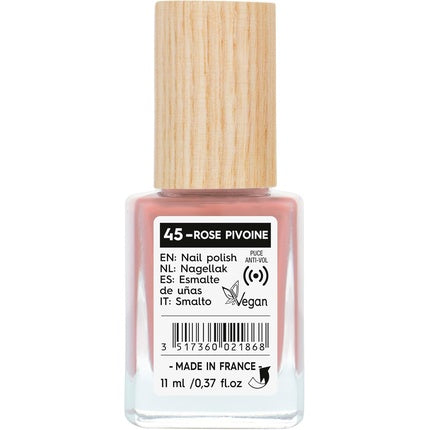 Vernis Unghii Sobio Etic Natural Color Rose Pivoine 11ml