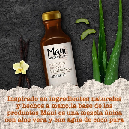 Șampon Maui Moisture, Vanilla Bean, 385 ml