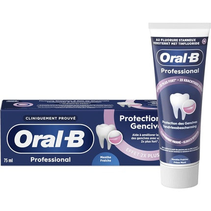 Pastă de Dinți Oral-B Professional Gum Protection Fresh Mint, 120 g, Formă Standard