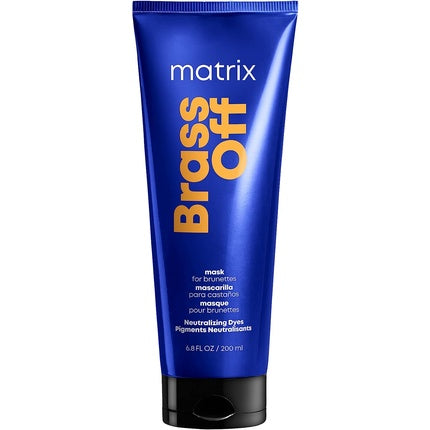 Masca de păr Matrix Total Results Brass Off, 200ml, pentru păr vopsit