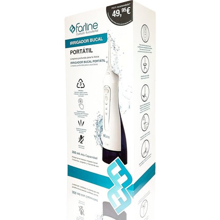 Irigator Bucal Portabil Farline Smart Rechargeable Cordless 300ml