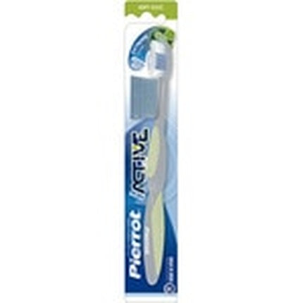 Periuță de dinți Pierrot Active Soft, gri, 23 cm