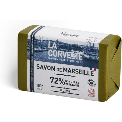 Săpun de corp La Corvette Marseille Olive Green 100g