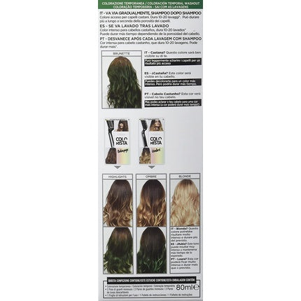 Vopsea de păr L'Oréal Paris Colorista Washout Verde 80ml
