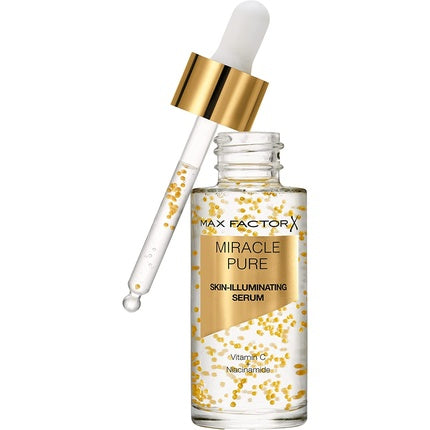 Serum iluminator piele, Max Factor Miracle Pure, Vitamina C, 30ml