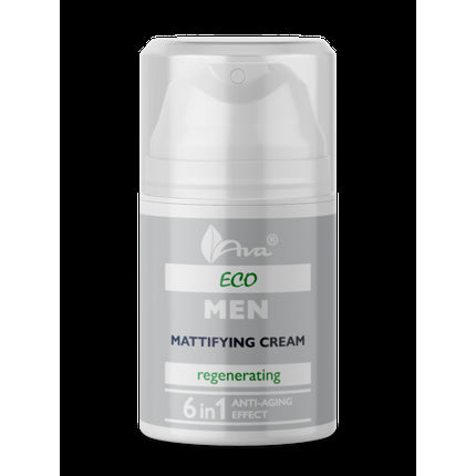 Cremă matifiantă Ava Laboratorium Eco Men, regeneratoare, 50ml
