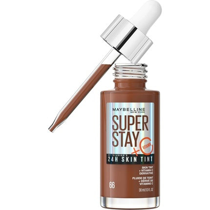 Fond de ten, Maybelline New York, Super Stay Skin Tint, nuanta 66