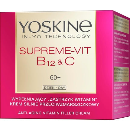 Crema de noapte Yoskine Supreme Vitamin B12, 60ml