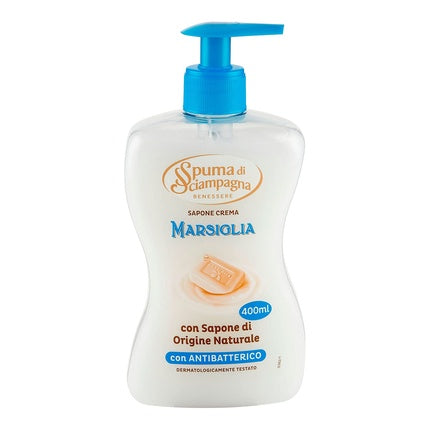 Săpun lichid Spuma di Sciampagna Marsiglia, pH neutru, antibacterian, 400ml