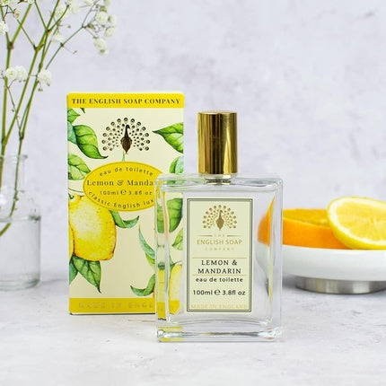Parfum The English Soap Company Lemon & Mandarin, pentru femei și bărbați, 100 ml