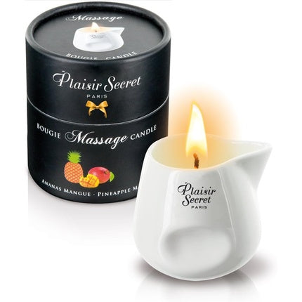 Ulei de masaj, Plaisirs Secrets, Unleash Your Passion, 80ml, ananas