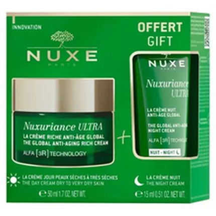 Set Îngrijire Facială Nuxe, Nuxuriance Ultra, pentru piele foarte uscată