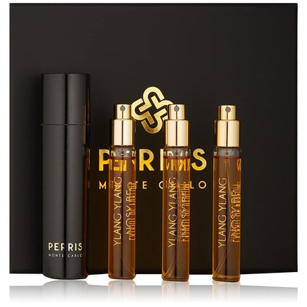 Parfum Perris Monte Carlo Nosy Be Extrait set călătorie, negru, 7.5ml