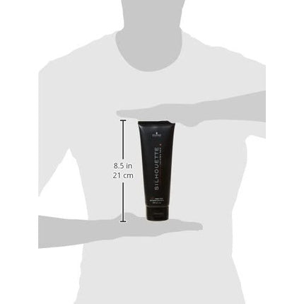 Gel de par Schwarzkopf Silhouette Super Hold, 250ml, culoare neagră