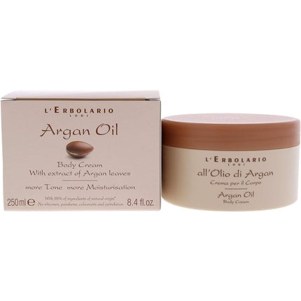 Crema de corp cu ulei de argan L'Erbolario, 250ml