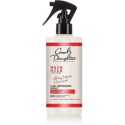 Spray de Împrospătare pentru Ondulații, Carol's Daughter, Hair Milk Curl Refresher Spray, alb, 296ml
