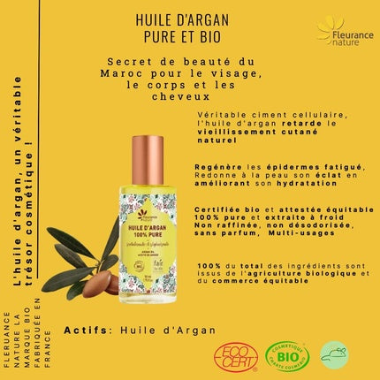 Ulei Facial Fleurance Nature Argan Oil 50ml