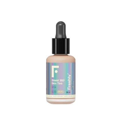 Cremă de zi cu efect de ten, Freshly Cosmetics Shield 360 Skin Tint, SPF 50+, 30 ml