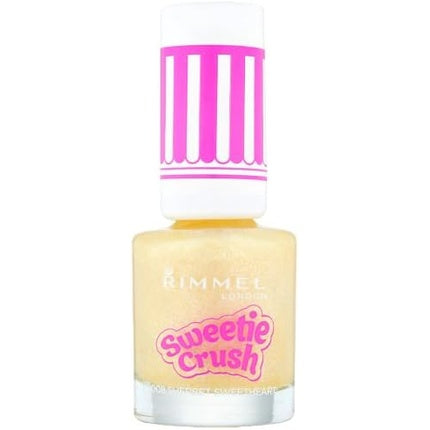 Rimmel London Sweetie Crush Nail Polish Sherbert Sweetheart, roz și galben