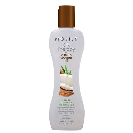 Biosilk Silk Therapy Organic Coconut Oil Leave-In Treatment, 167ml