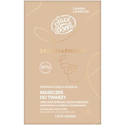 Masca faciala, Faceboom Skin Harmony, pentru piele deshidratata