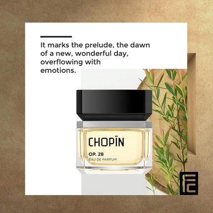 Chopin Op.28, Perfumă pentru bărbați, EDP, 50ml, Aromă proaspătă