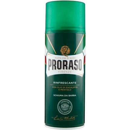 Spumă de bărbierit Proraso Green, 480g