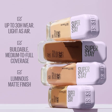 Fond de ten Maybelline New York Super Stay Up To 30h Lumi-Matte Medium-Full