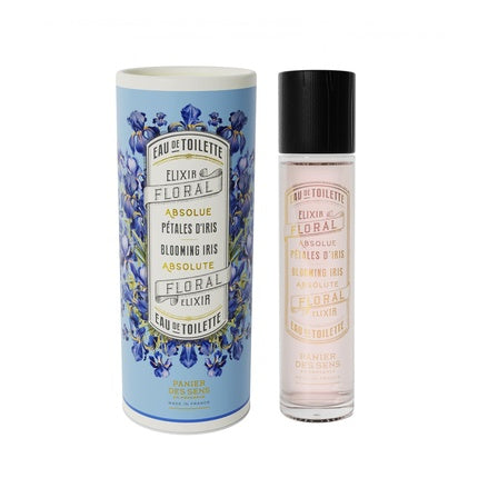 Parfum Panier Des Sens Blooming Iris 50ml, flacon cilindric, capac negru