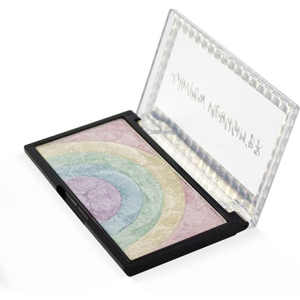 Iluminator, Makeup Revolution, Rainbow, galben, 33g