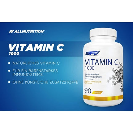 Vitamine C, Sfd, 90 tablete, alb