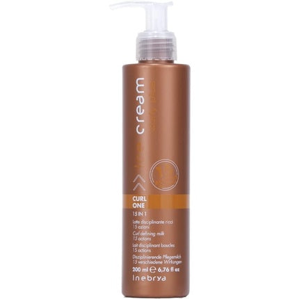 Lapte disciplinant 15 în 1, Inebrya, Curl One, 200ml