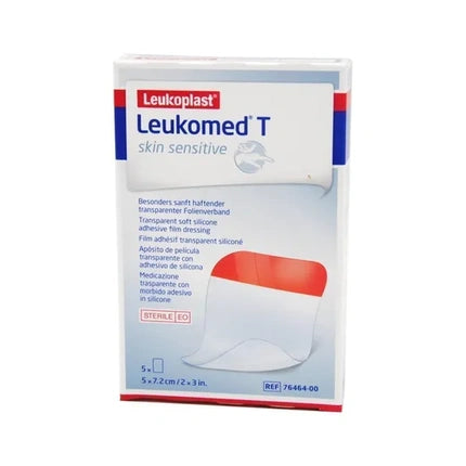 Bandaje adezive sterile, BSN Medical, Leukomed T Skin Sensitive, transparent, 5 x 72 cm