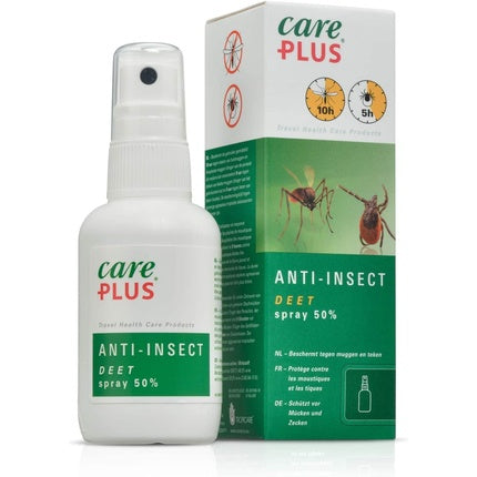 Spray anti-insecte Care Plus DEET 50%, 80g
