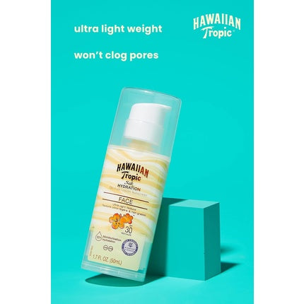 Loțiune Față, Hawaiian Tropic, Silk Hydration, SPF30, 50ml