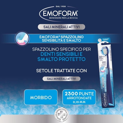 Periuță dinți, Emoform, Sensitiv, albastru