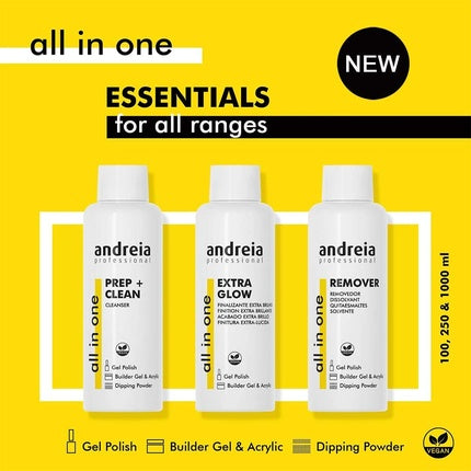 Finish unghii, Andreia Professional, Extra Glow, 1 L