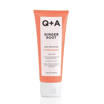 Cremă de zi, Q+A, Ginger Root, 75ml, portocaliu