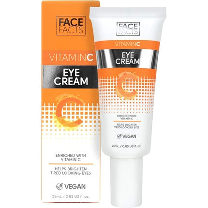 Cremă pentru conturul ochilor cu Vitamina C, Face Facts, 25ml