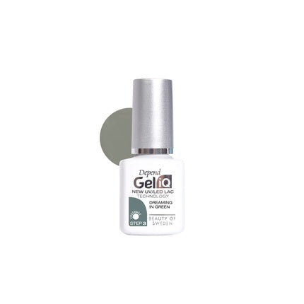 Gel de unghii Depnerd Gel IQ, Dreaming in Green, 6 ml
