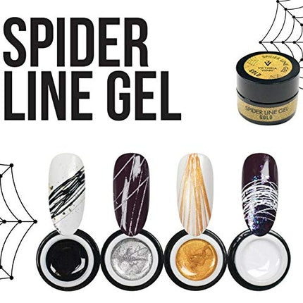 Gel unghii, Victoria Vynn, Spider Line, negru