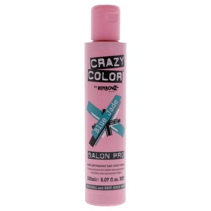 Vopsea de păr semi-permanentă Crazy Color Salon Pro 67 Blue Jade, 159 ml