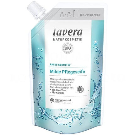 Refil Savonă Mâini, Lavera, Basis Sensitiv, 500ml, Ambalaj Eco
